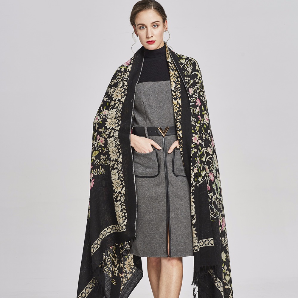 Luxury Brand Scarf Female Male – Wool Scarf Men recenzja i cena