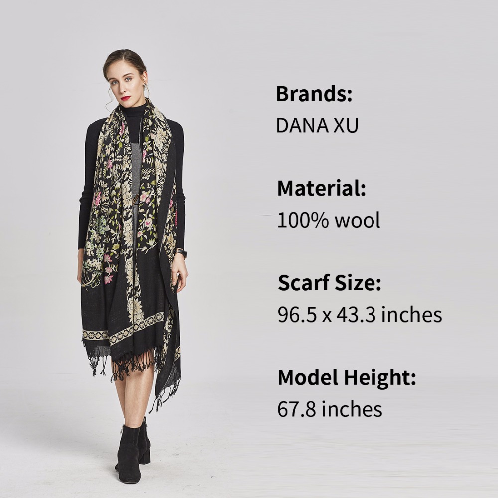 Luxury Brand Scarf Female Male – Wool Scarf Men recenzja i cena