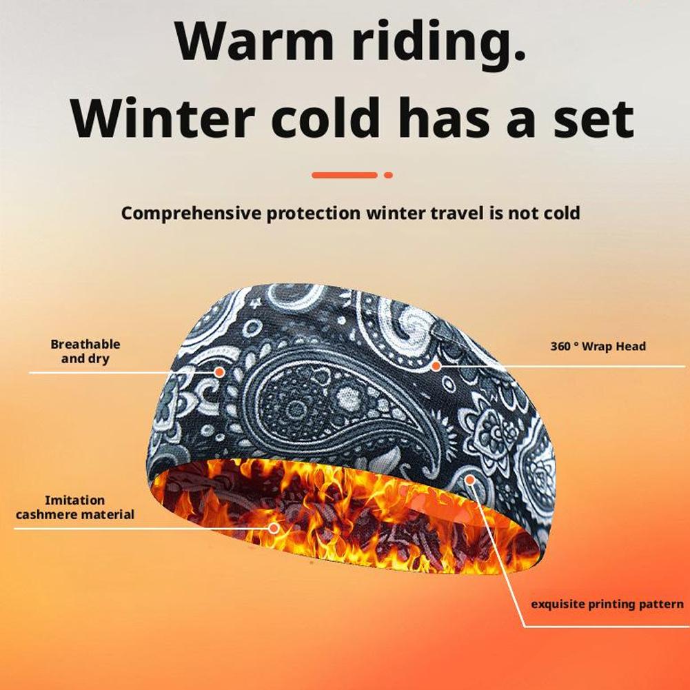 Printed Fleece Headband Winter – Fleece Ear Warmer Band recenzja i cena