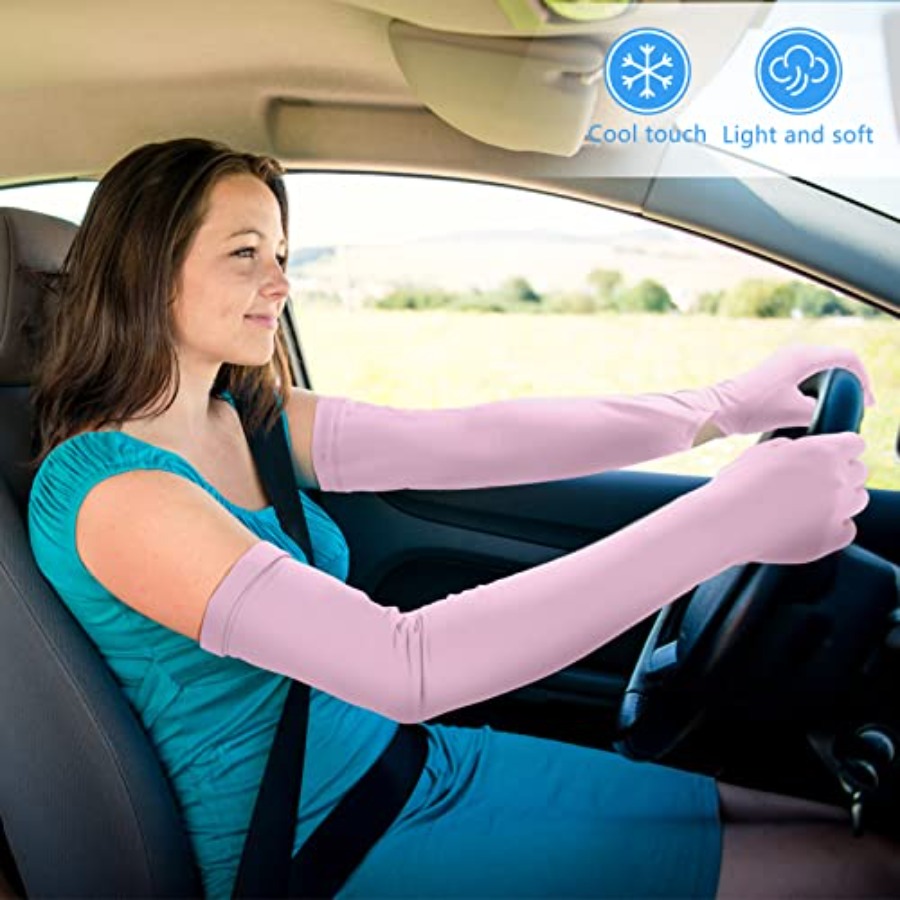 2 Pairs Women UV Long Sun Prot – Touch Screen Gloves recenzja i cena