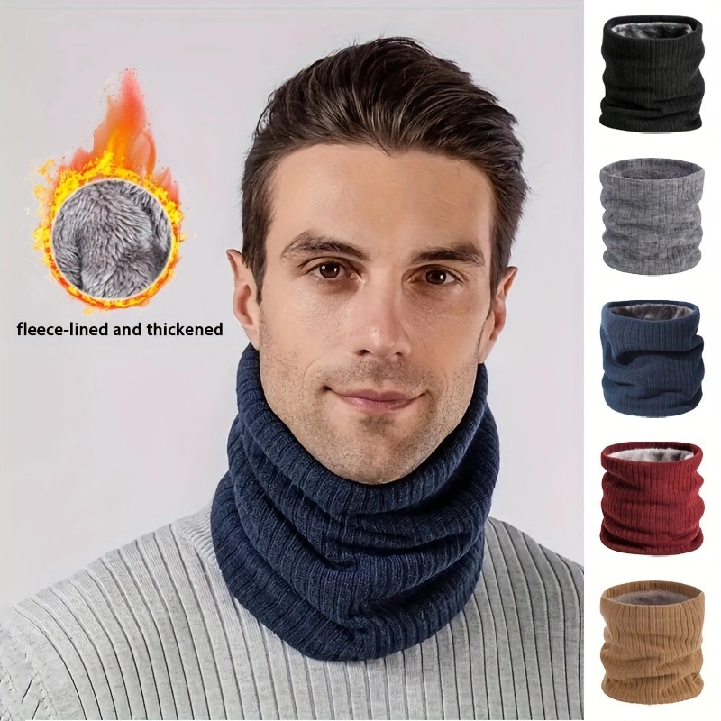 Warm Knitted Scarf Thermal Thi – Neck Gaiter Fleece recenzja i cena