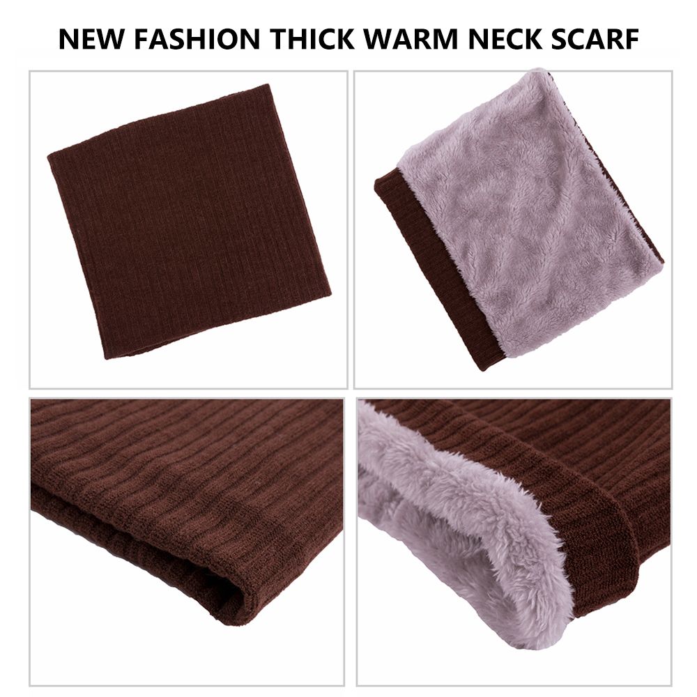 Warm Knitted Scarf Thermal Thi – Neck Gaiter Fleece recenzja i cena