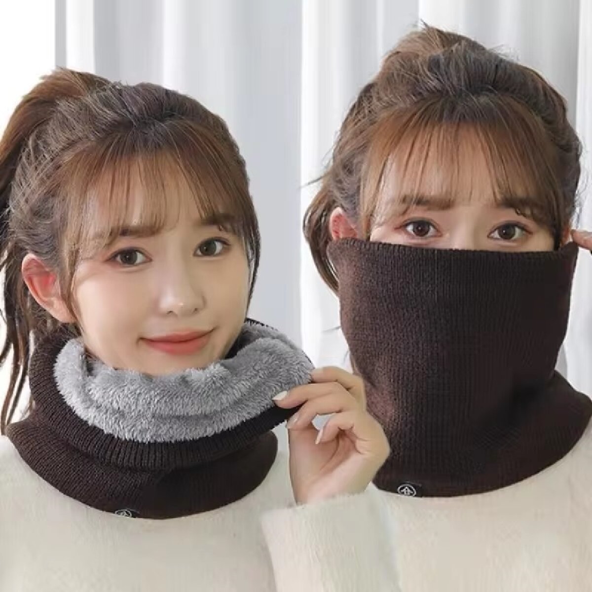 Solid Winter Plush Muffler Woo – Neck Gaiter Fleece recenzja i cena