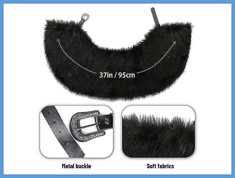 Vintage Faux Fur Cape: Adjusta – Shawl Wrap Winter recenzja i cena