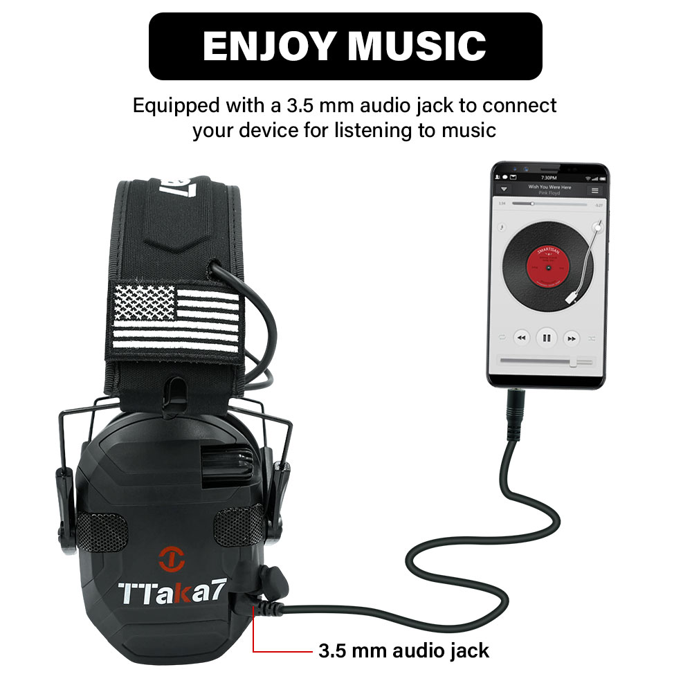 W1/W3 Electronic Shooting Earm – Earmuffs Foldable recenzja i cena