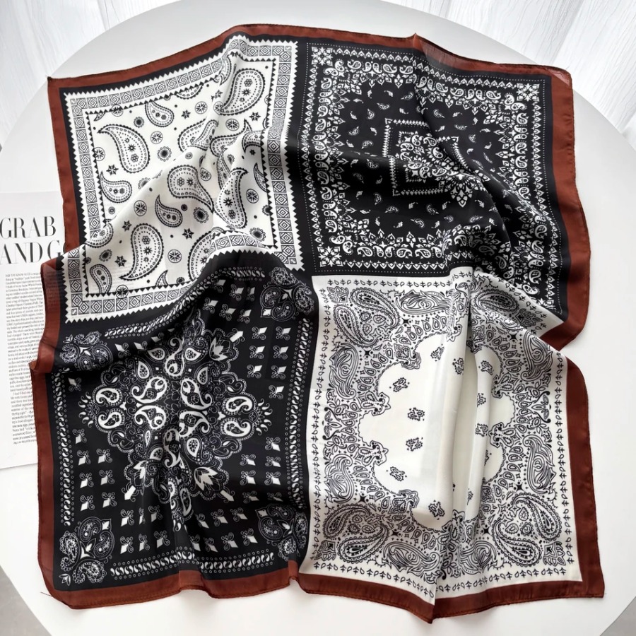 2025 Silk Shawl Square Scarf F – Shawl Wrap Winter recenzja i cena