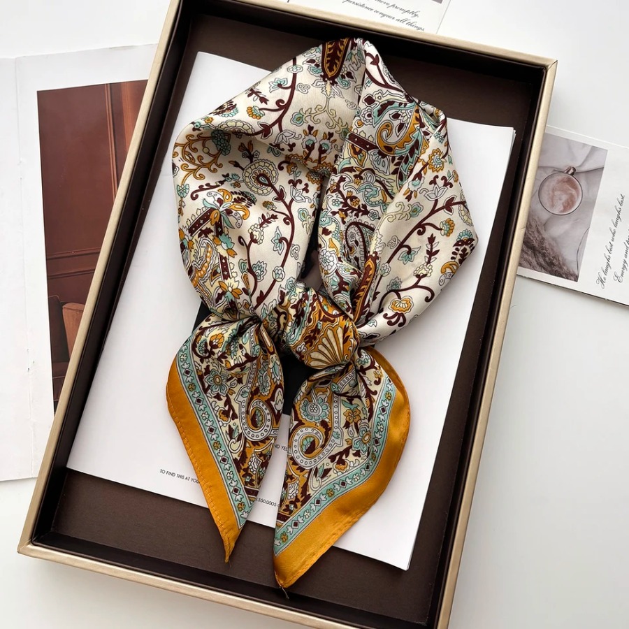 2025 Silk Shawl Square Scarf F – Shawl Wrap Winter recenzja i cena