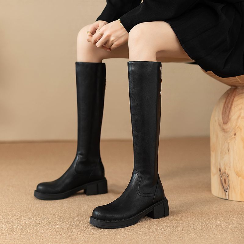 Autumn Winter Middle Heel Ladi – Waterproof Winter Boot recenzja i cena